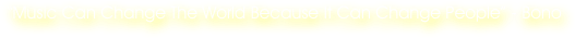 “Music Can Change The World Because It Can Change People” - Bono